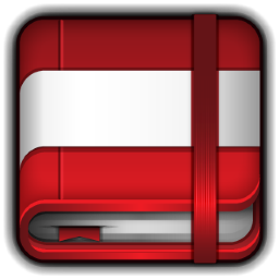 Moleskine Red Icon 256x256 png